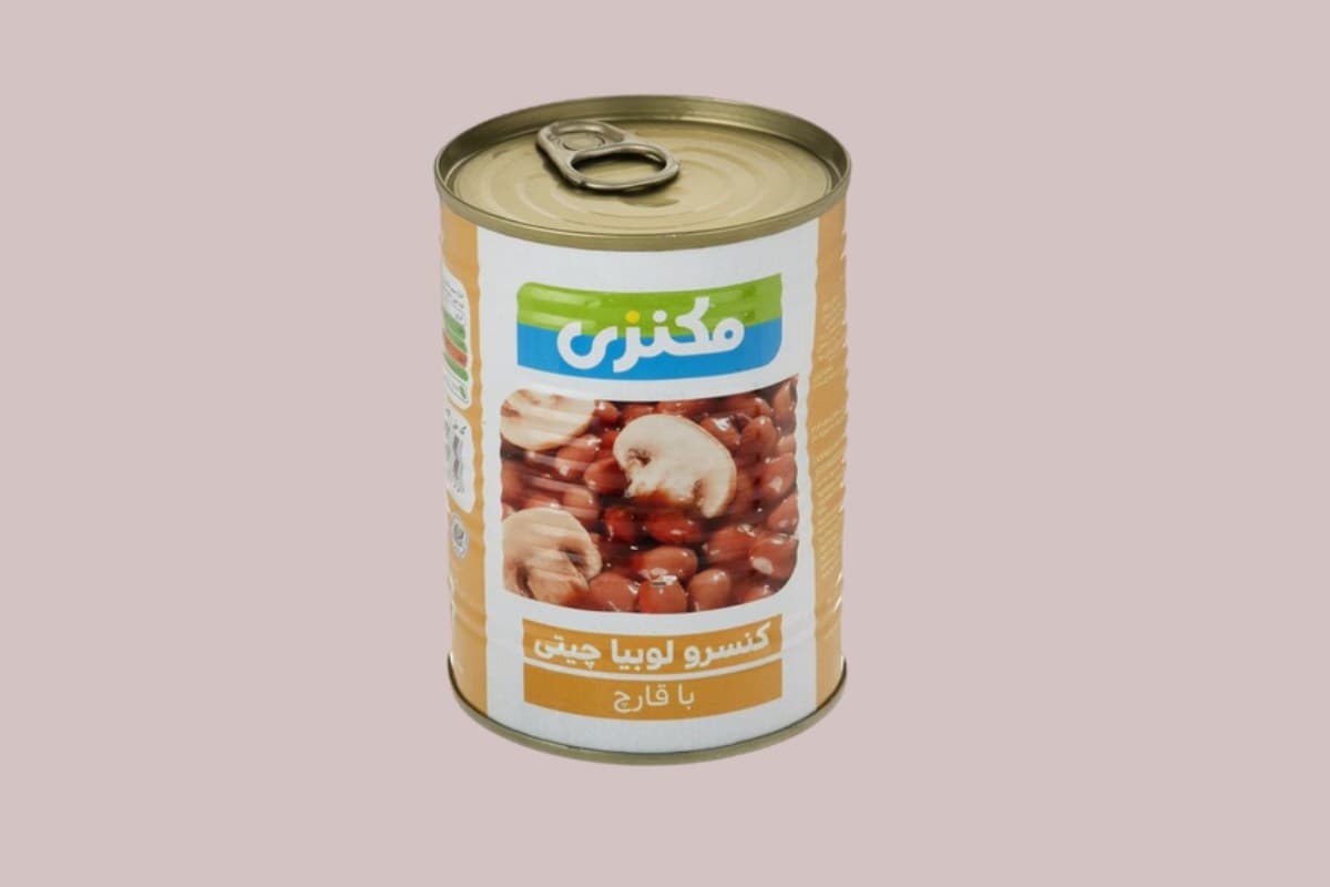 تصویر 3 از فروش ویژه کنسرو لوبیا چیتی و قارچ مکنزی